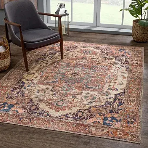 Bloom Rugs Beige Terracotta Traditional Rug — view 3