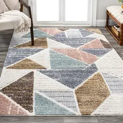 Jonathan Y Cream Terra 8X Kallax Rug — view 2