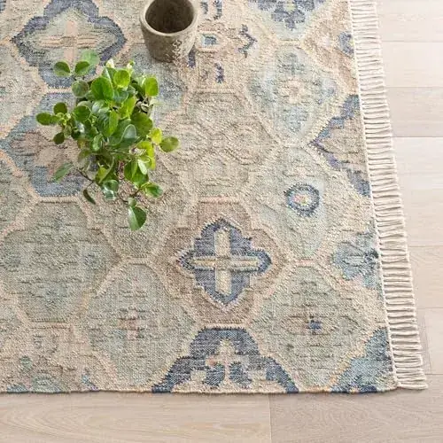 Dash & Albert Pali Multicolor Geometric Anti-slip Rug — view 2
