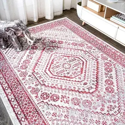 Jonathan Y Alacati Ogee Medallion Rug — view 4