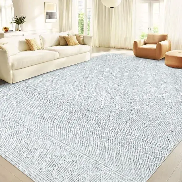 Cotty HOME Moroccan White Rug — view 3