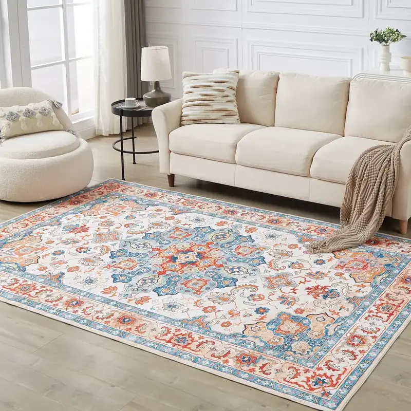 Cotty HOME Moroccan White Rug — view 4