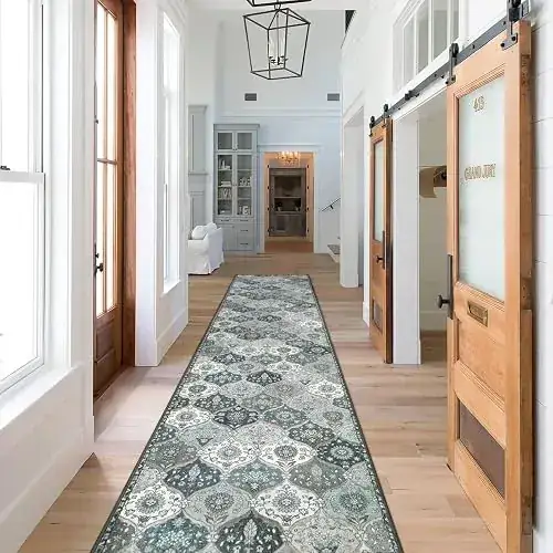 Lahome Moroccan Ultra-thin Geometric Rug — view 4