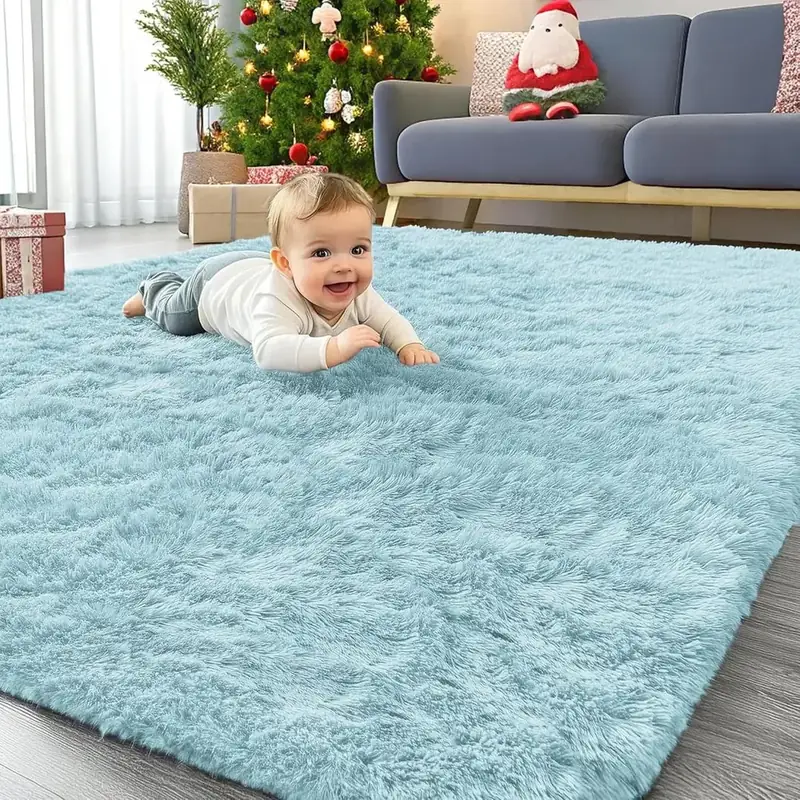 Olanly Fluffy Shaggy Floor Girls 4×6 Rug — view 2