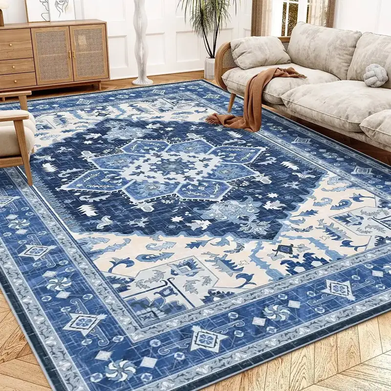 Yamaziot Boho Vintage Floor Distressed Rug — view 4
