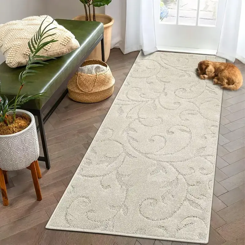 Royhome Hallways Abstract Rainbow Rug — view 3