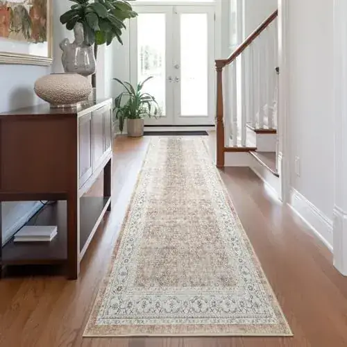 HY HAO YUN LAI Solid Beige Rug — view 2