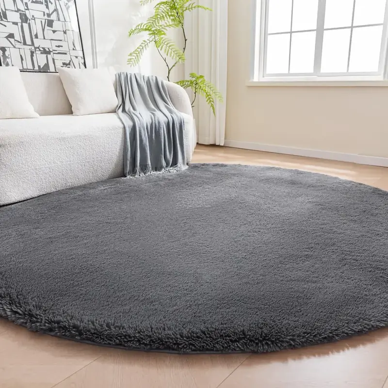 Amazon Basics Fluffy Shaggy 8′ 10 Rug — view 4