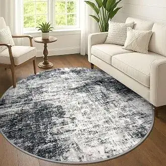 Iohouze Abstract Round Circle Round Rug — view 2
