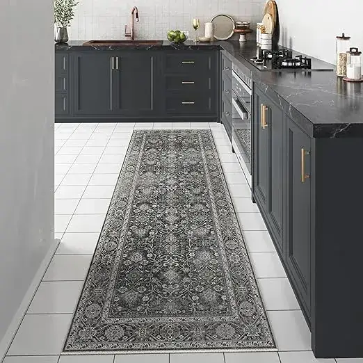 Kearoat Hallways Vintage Backing Ultra-thin Rug — view 3