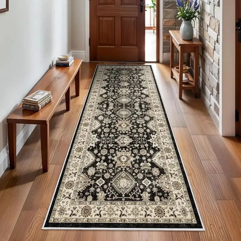 Kearoat Hallways Vintage Backing Ultra-thin Rug — view 4