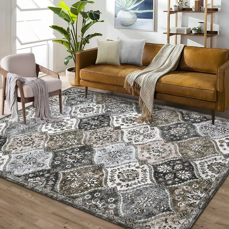 Zomfy Moroccan Gray Rug — view 2