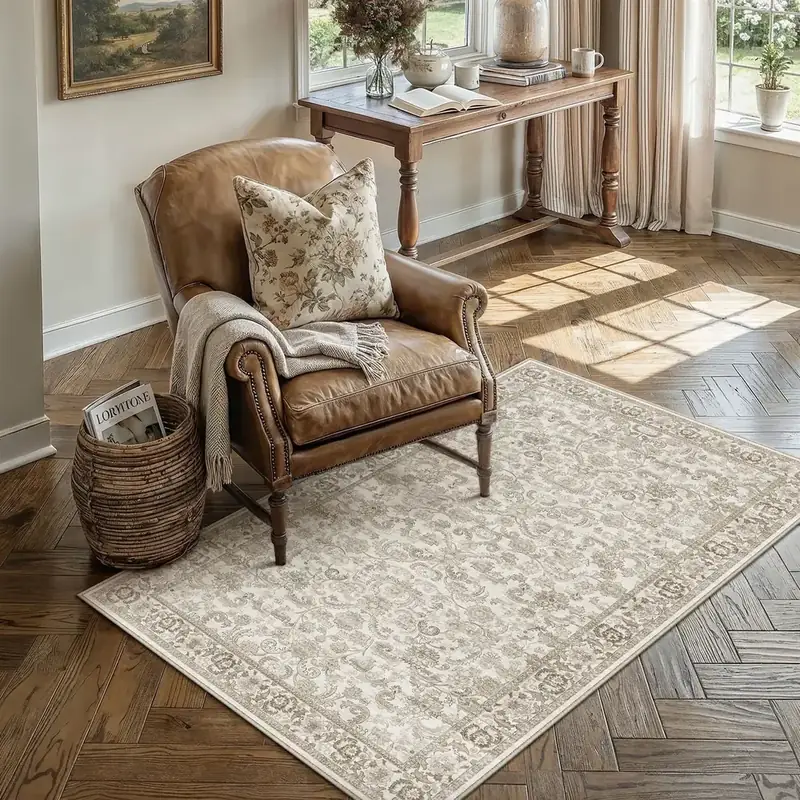 Elliune Vintage Farmhouse Rug — view 2