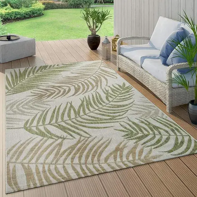 Othilic Boho Tropical Leaf Rug — view 4