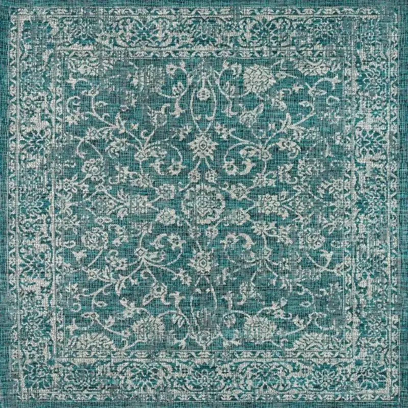 Ruggable Vintage Celestine Teal Blue Rug