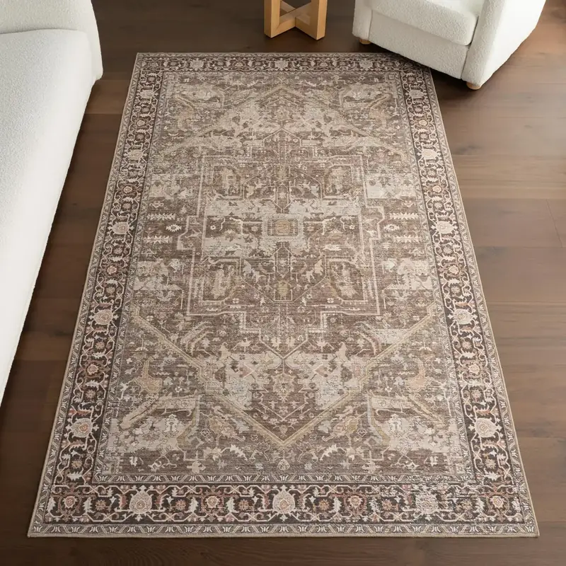 Nuloom Backing Profile Brielle Grey Rug
