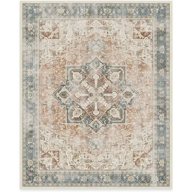 Ruggable Kamran Ivory Opal Vintage 8×10 Rug — view 2