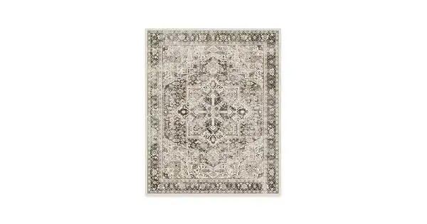 Ruggable Kamran Ivory Opal Vintage 8×10 Rug — view 3