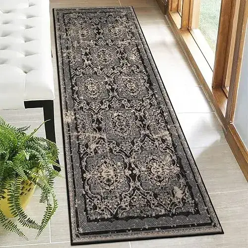 Vaukki Vintage Shaggy Laundry Boho Rug — view 2