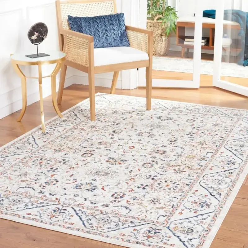 Safavieh Riviera Collection Navy Red Rug — view 2