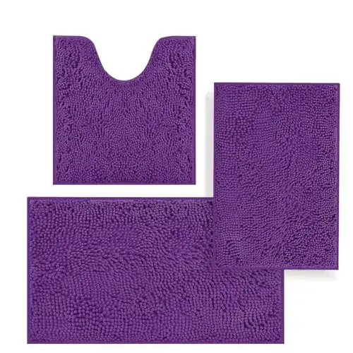 RUN Helix Piece Chenille PVC Backing Rug