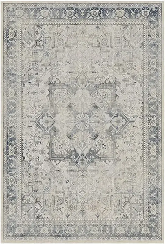 Ruggable Vintage Kamran Blue Quartz Rug