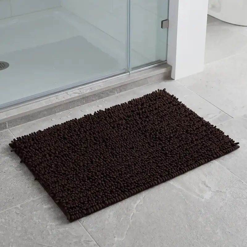 Arotive Chenille Shag Brown Rug — view 2