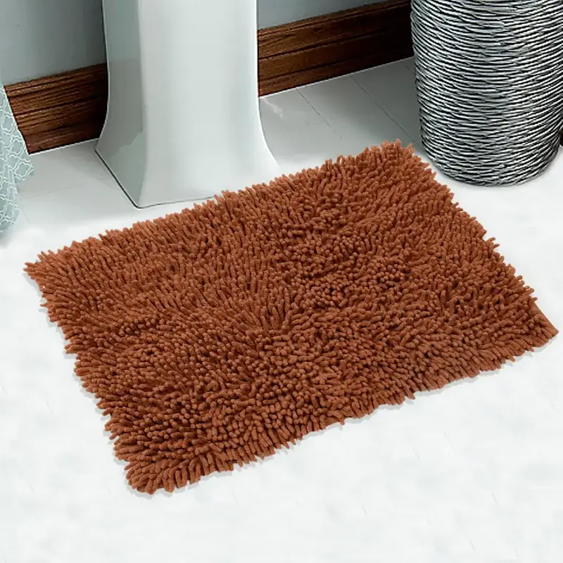 Arotive Chenille Shag Brown Rug — view 3