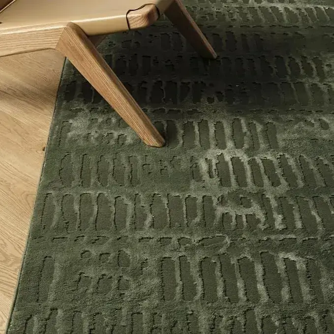 Revival Rugs Shell Green Rug