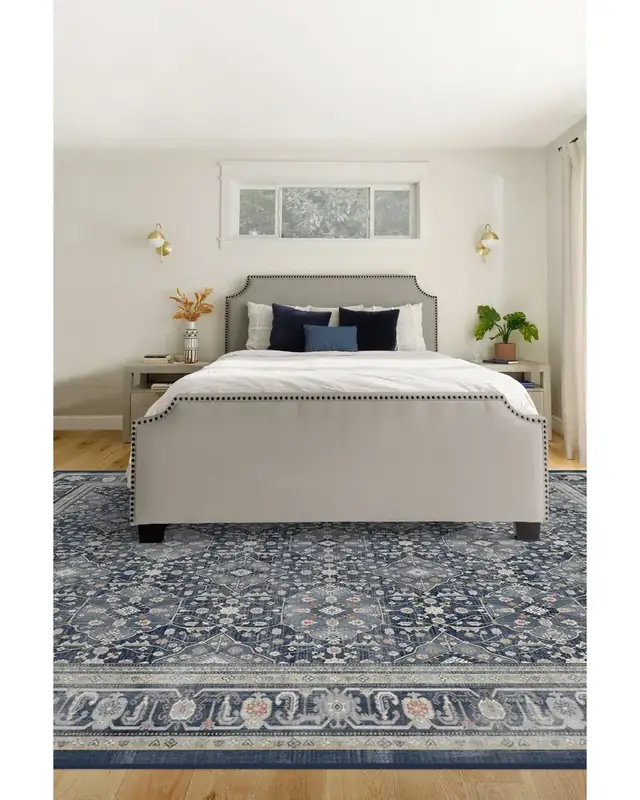 Ruggable Alessia Dusk Blue Cushioned Rug