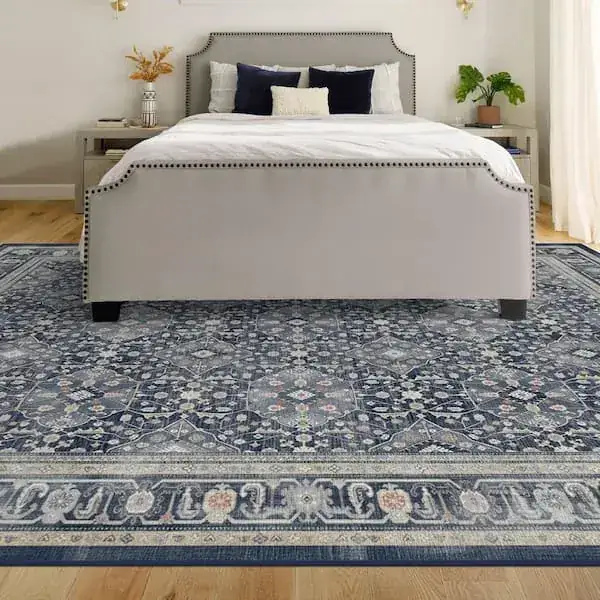 Ruggable Alessia Dusk Blue Cushioned Rug — view 3