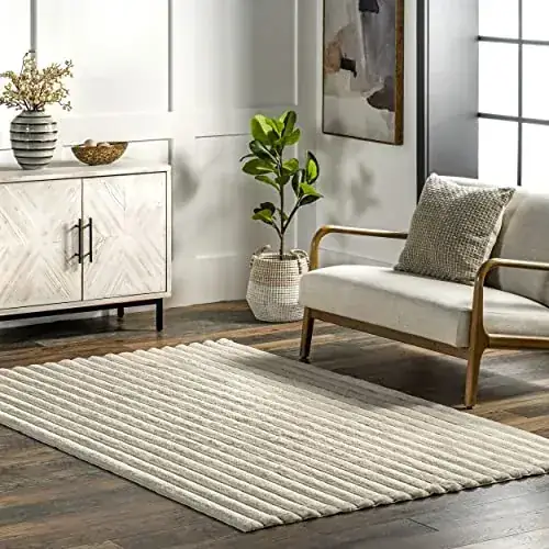 Nuloom Superiorwash Collection Kai Beige Rug