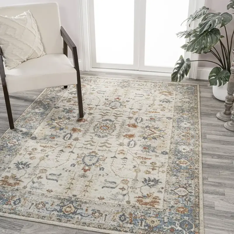 Jonathan Y Cream Terra 8X Kallax Rug