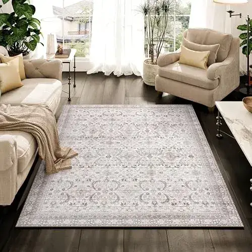 Istana Beige Grey Kid Rug