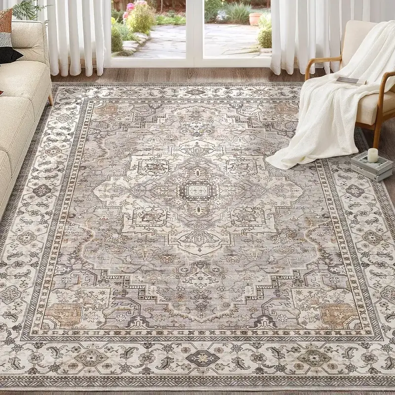 Istana Pink Beige Whisper Foldable Rug