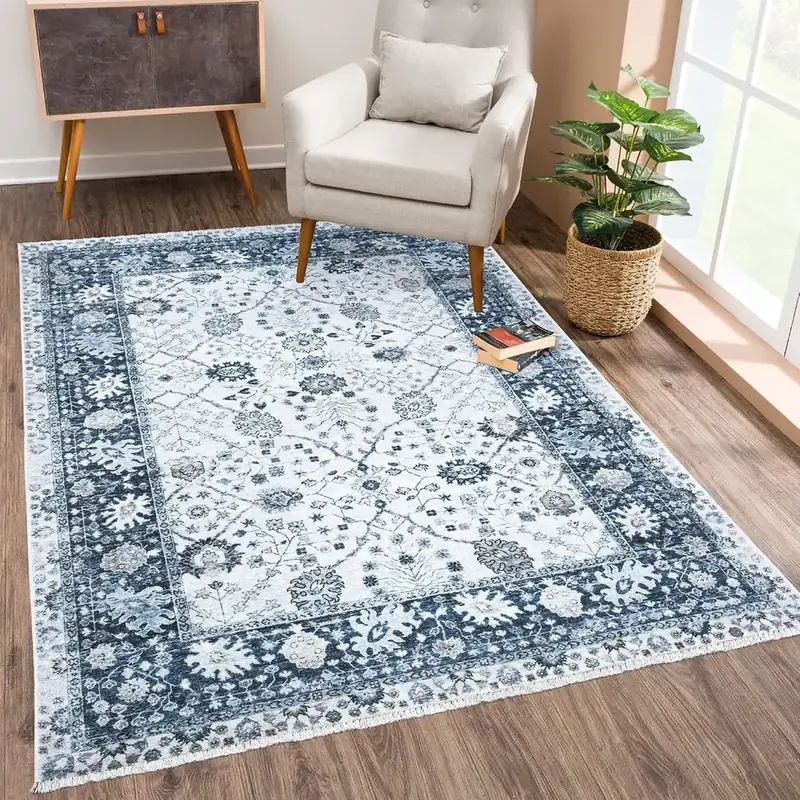 Bloom Rugs Beige Off White Traditional Rug