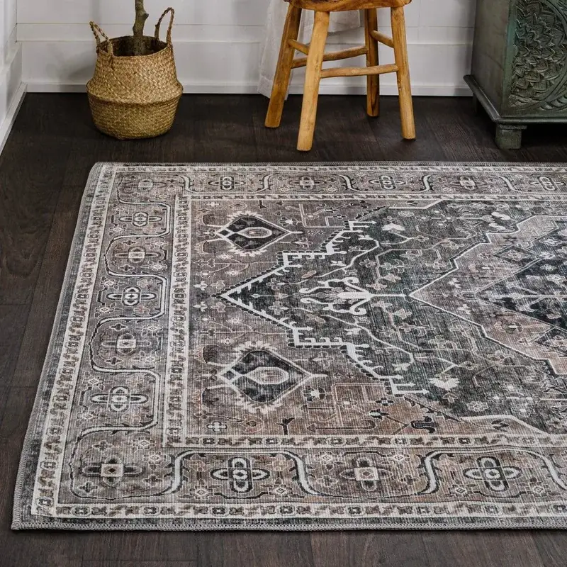 Jonathan Y Alacati Ogee Medallion Rug