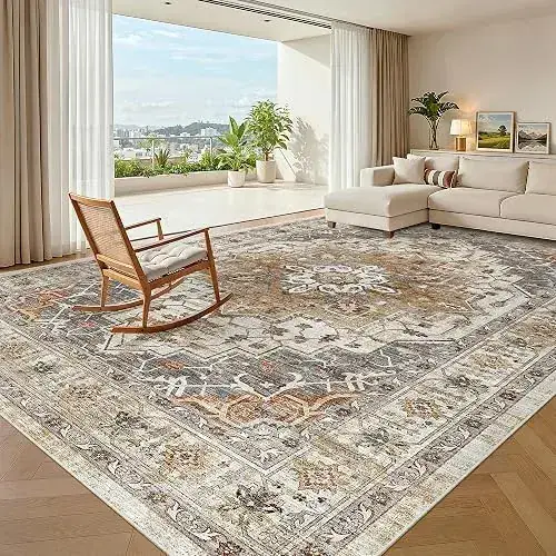 Madane Ultra-thin Backing Vintage Rug