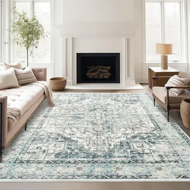 Zesthome Abstract Ultra-thin Rug — view 2