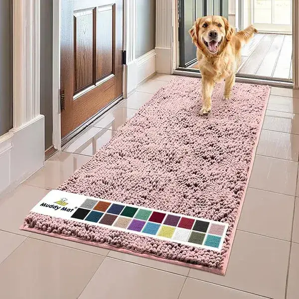 Muddy Mat Original Door Pink Rug — view 2