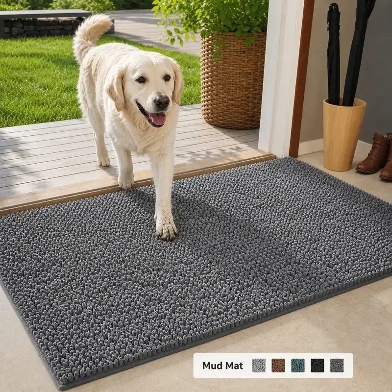 Muddy Mat Original Door Absorbent Microfiber Rug — view 2