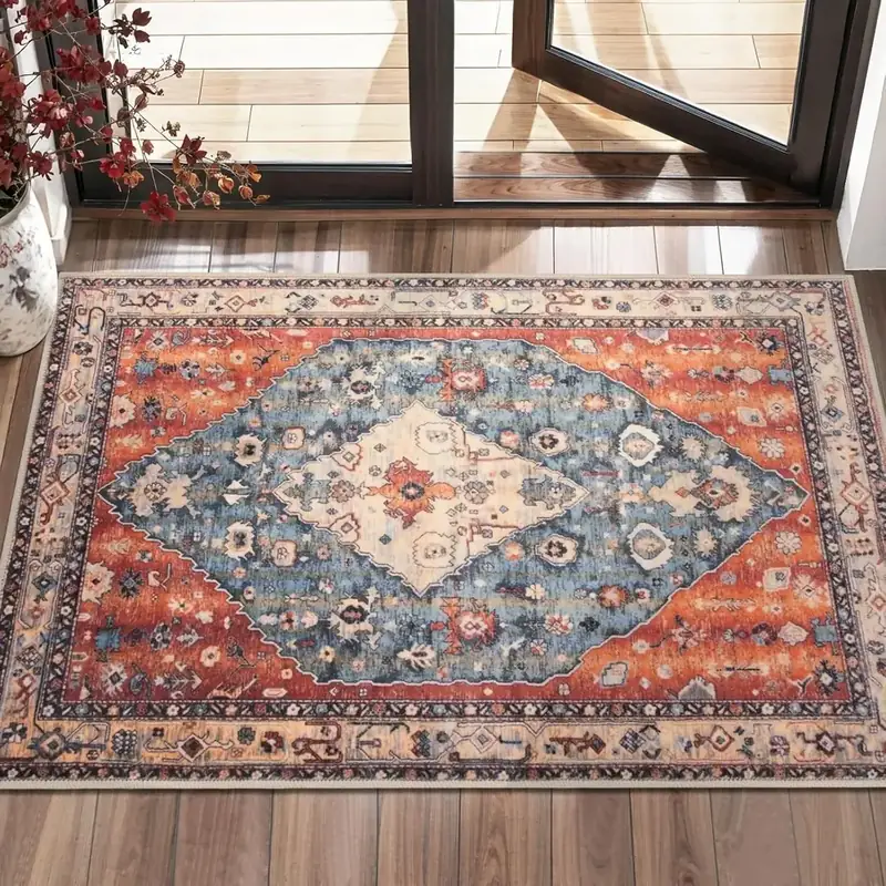Madane Vintage Door Entrance Floor Rug