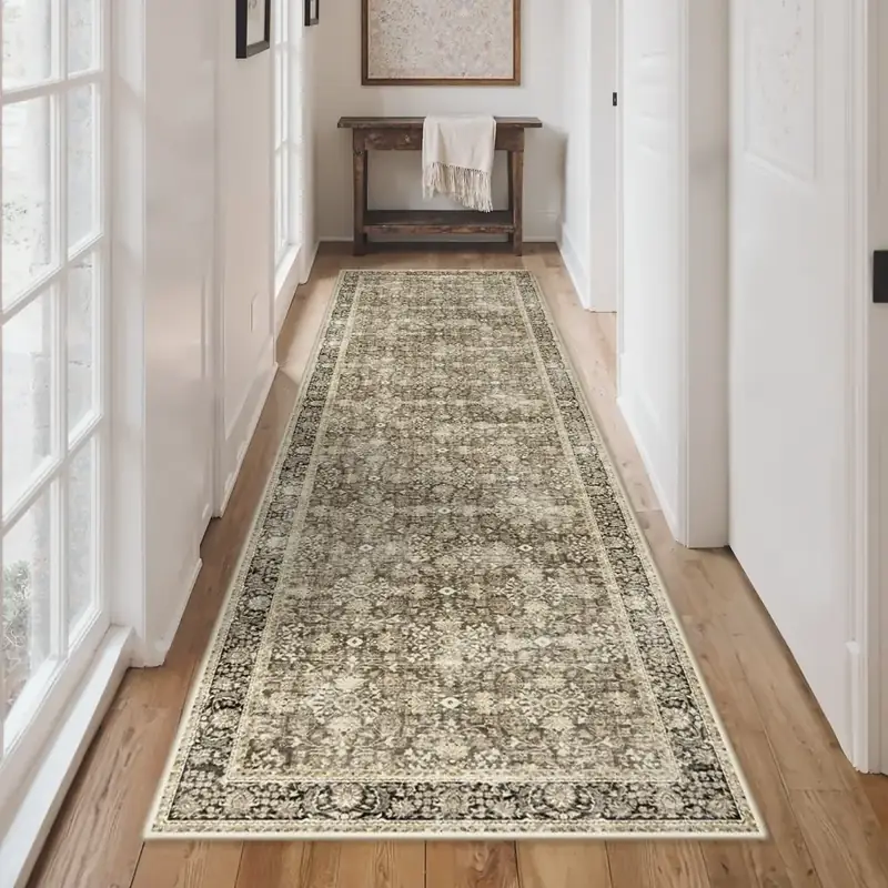 Royhome Rubber Back Mushroom Low-pile Rug — view 4