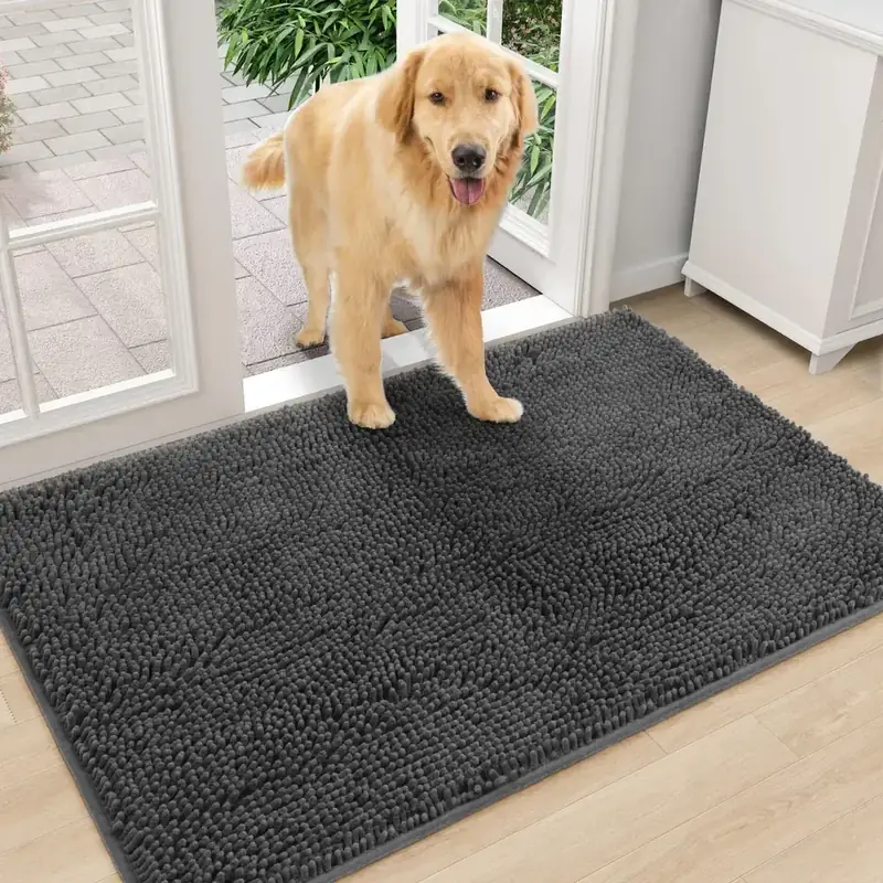 Amyracel Absorbent Door Chenille Rug — view 2