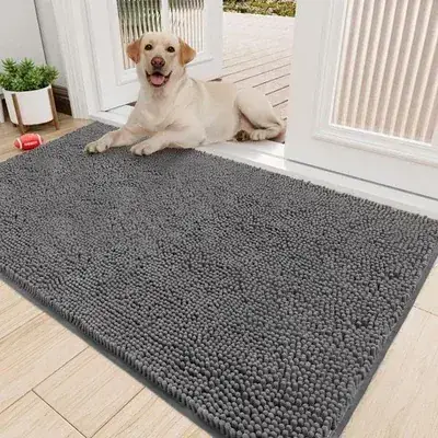 Amyracel Absorbent Door Chenille Rug — view 4