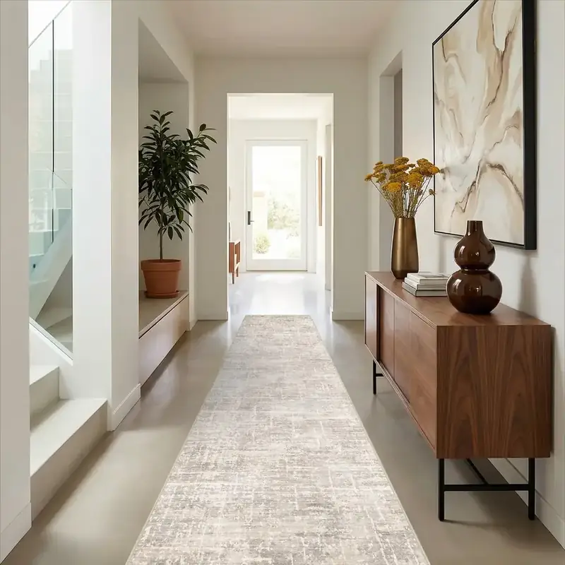 Byyvoo Low-pile Abstract Rug