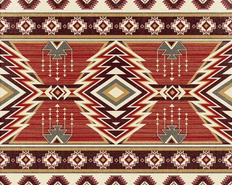 Aquailis Southwest Navajo Aztec Tribal 2×3 Rug