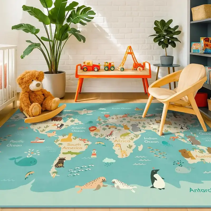 Hazo Haus Playroom Play Preschool Toddlers Rug