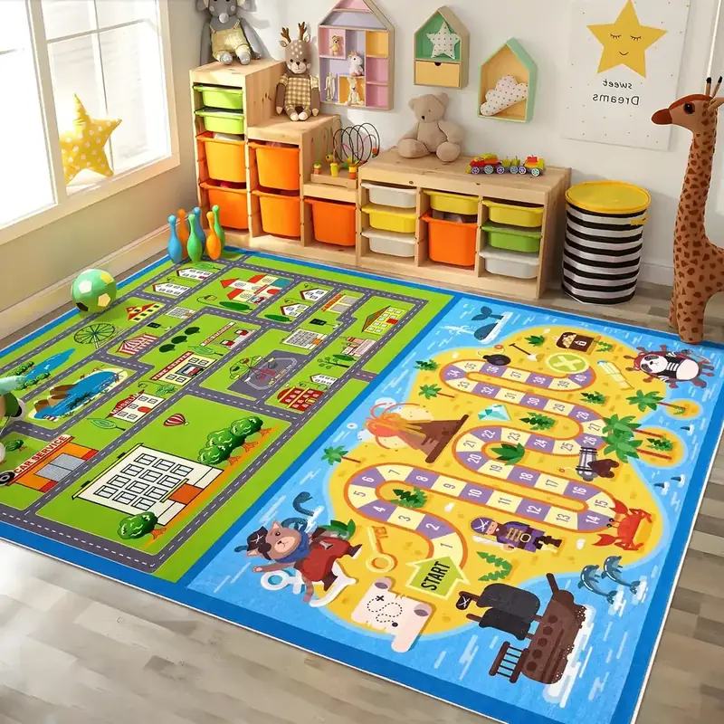Hazo Haus Playroom Play Preschool Toddlers Rug — view 4