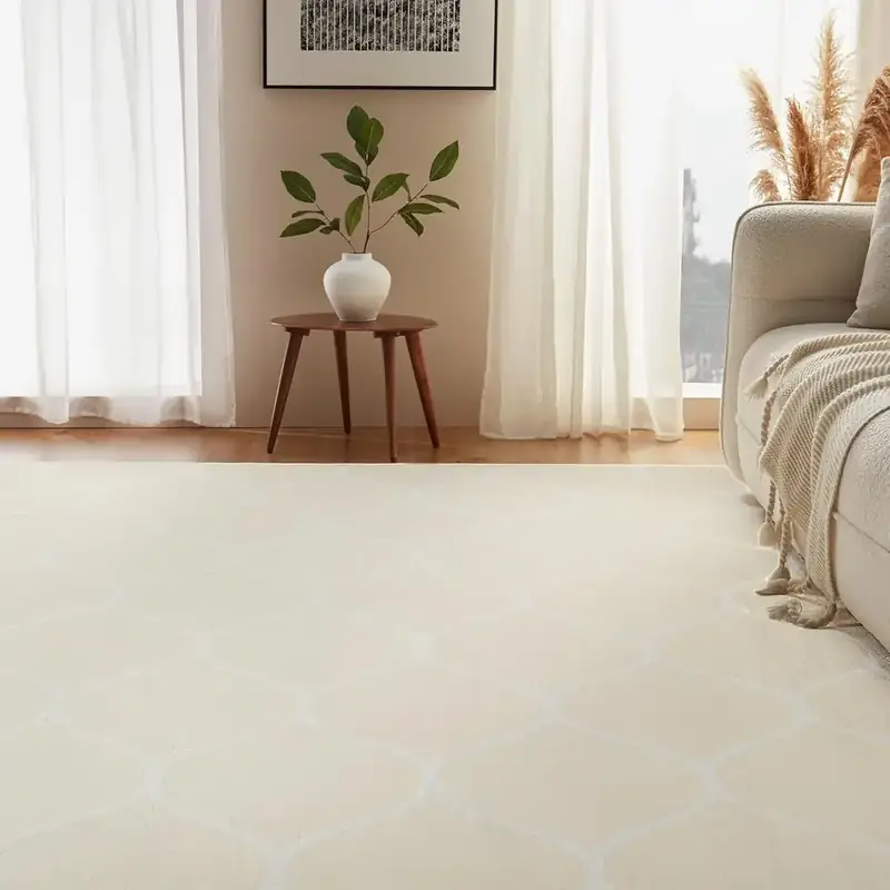 Amazon Basics Geometric Printed 4′ 6 Rug